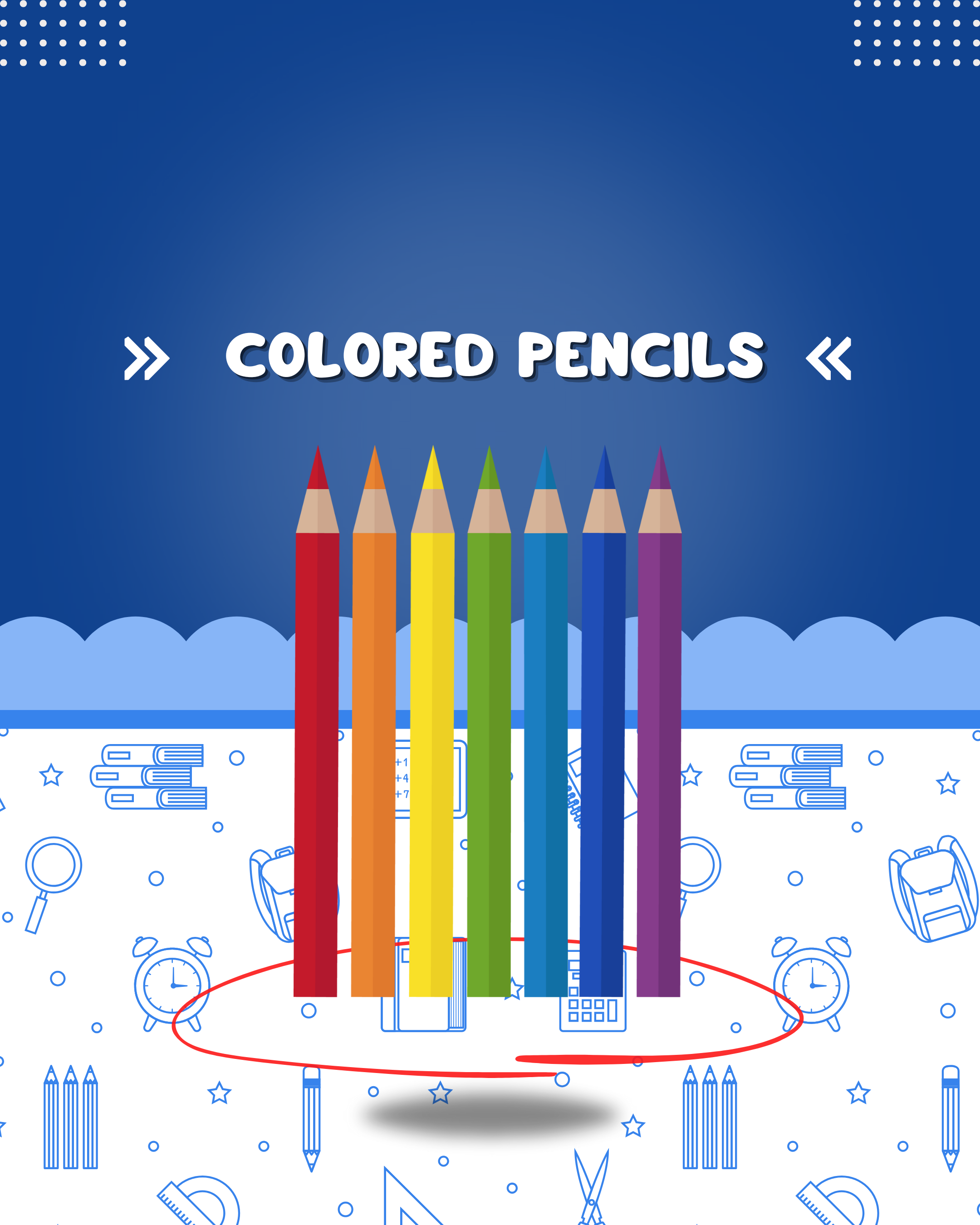 Colored Pencils & pens