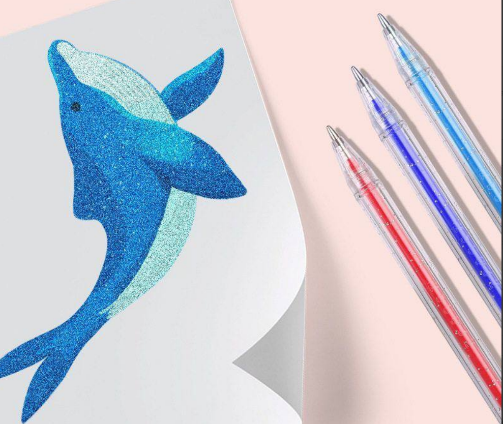 Sparkling Colorful Pens