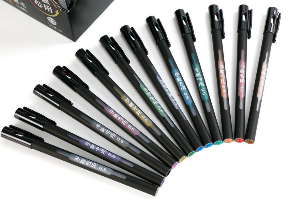 Colored Pens, 0.6mm