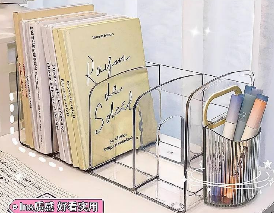 Book & Pen Holder Stand