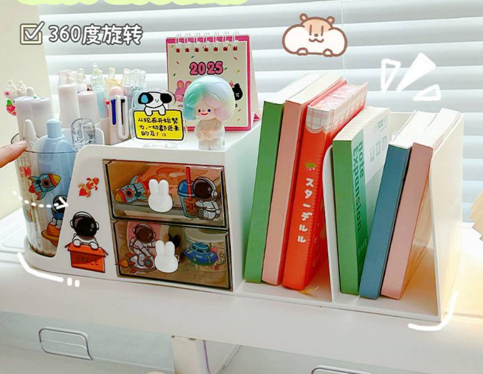 Book & Pen Holder Stand