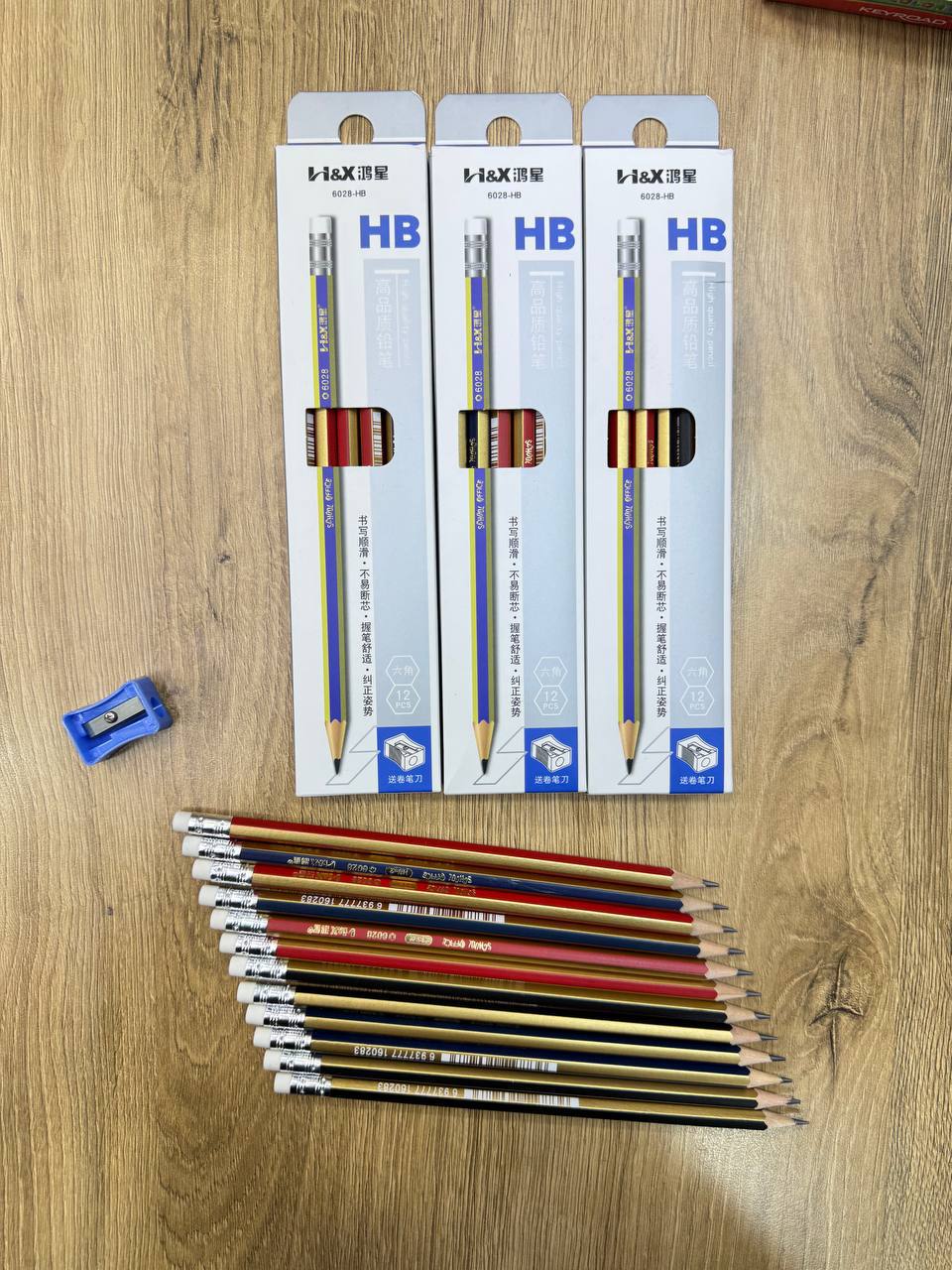 High Quality Lead pencils, 12 pieces