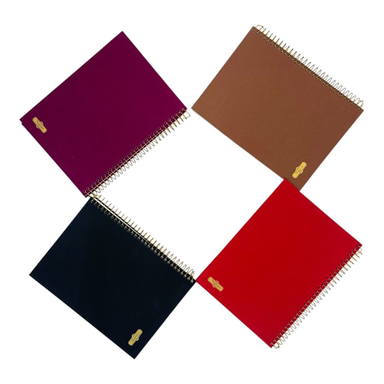 hardcover notebook, 100 pages