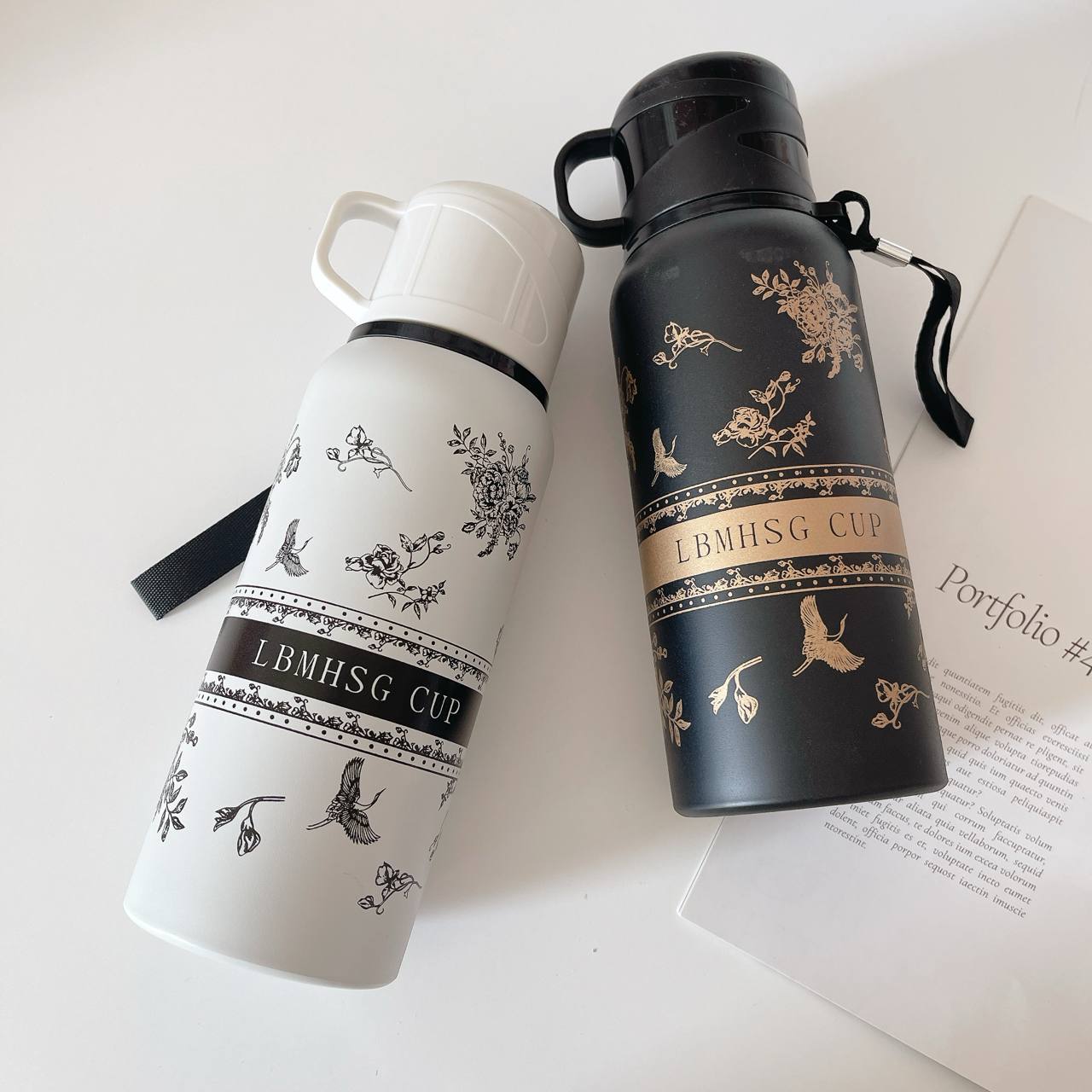 stainless steel water bottle