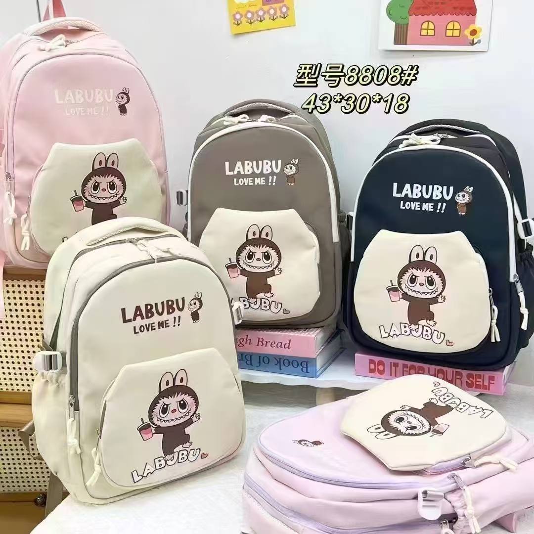 Labubu high quality School Bags