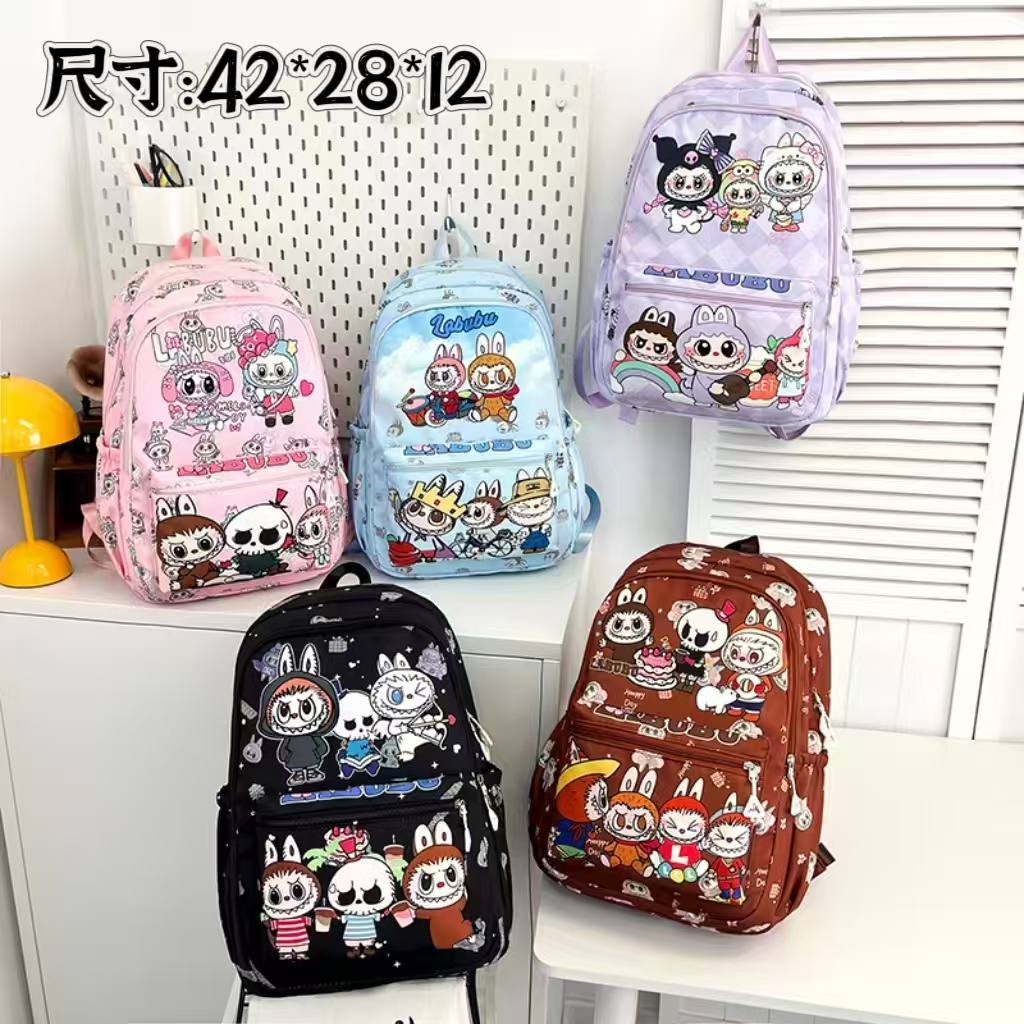 Labubu high quality School Bags