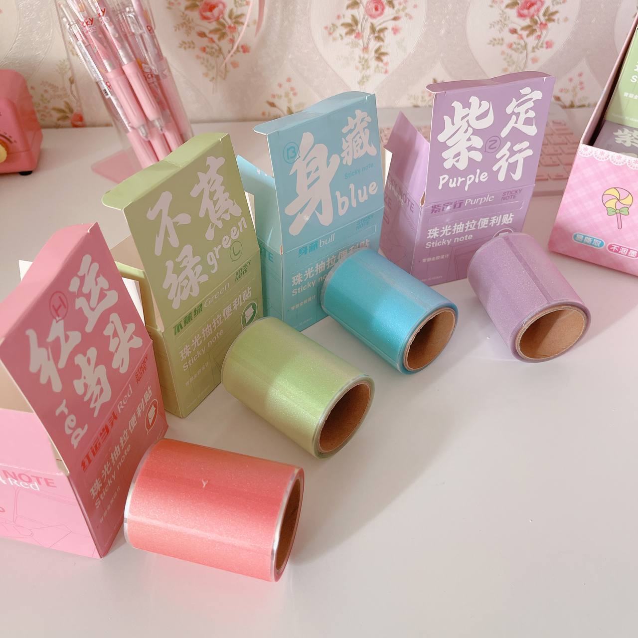 colourful stickers