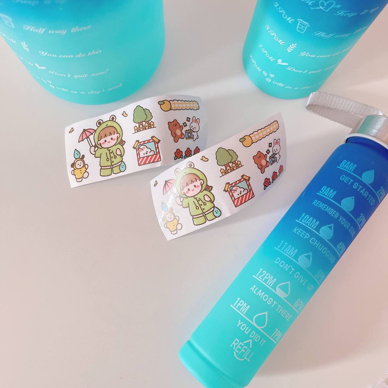 3-  piece water bottle set