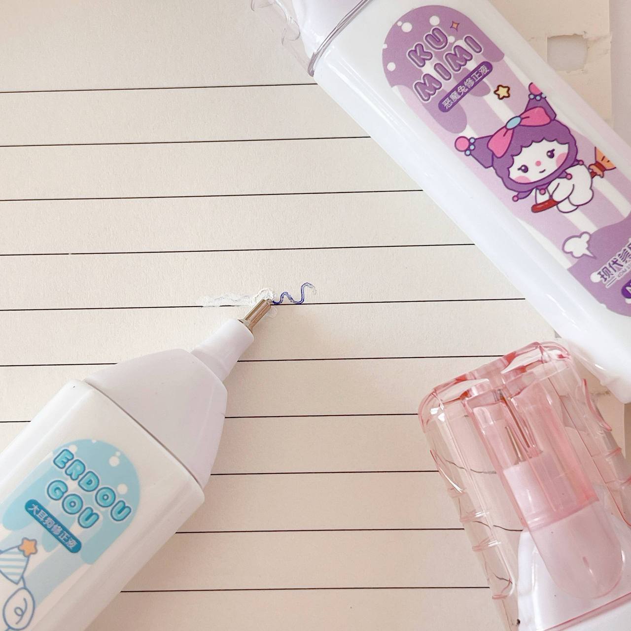 white ink correction pen