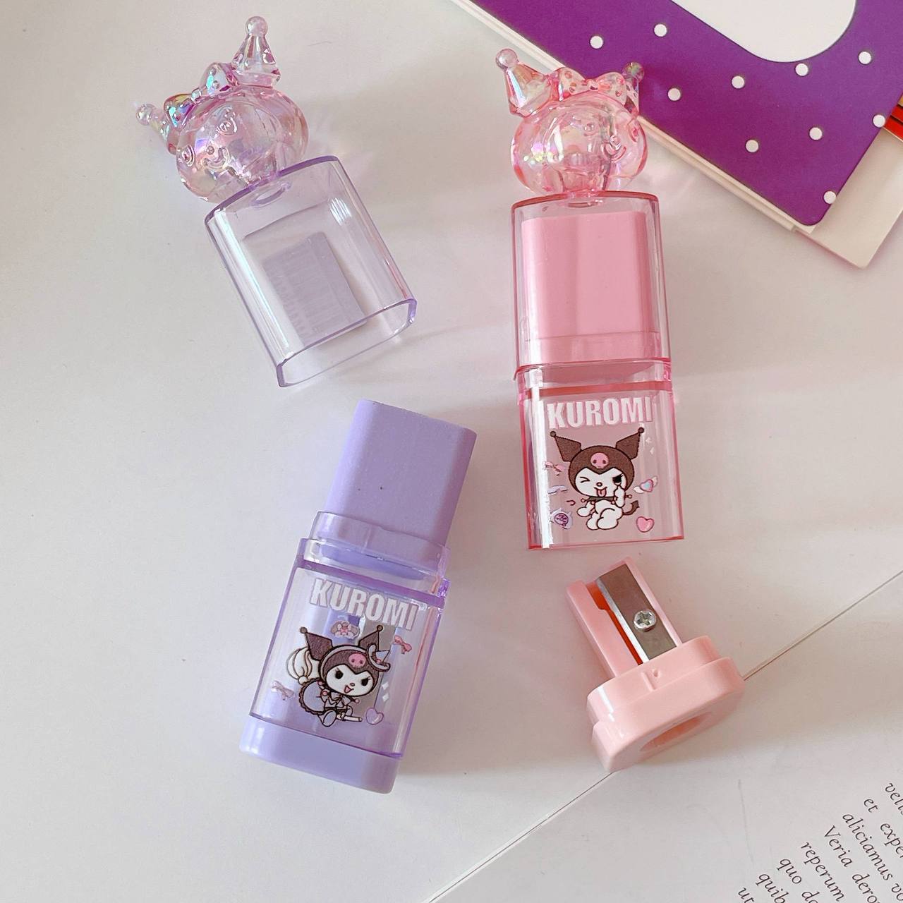 Pencil Sharpener AND Eraser