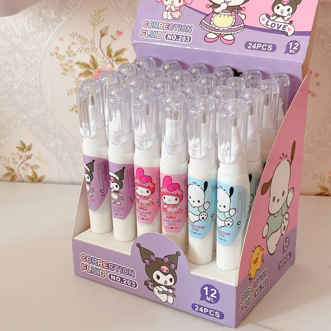 white ink correction pen