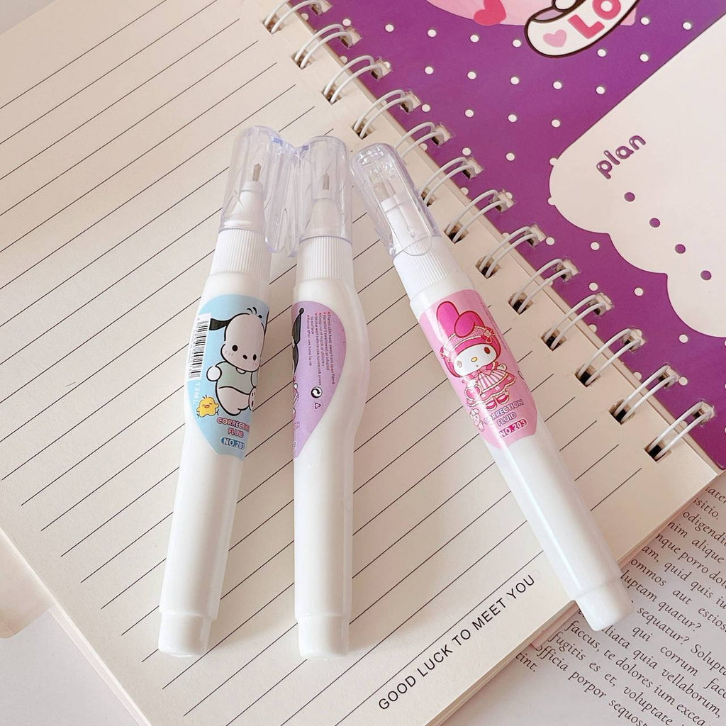 white ink correction pen