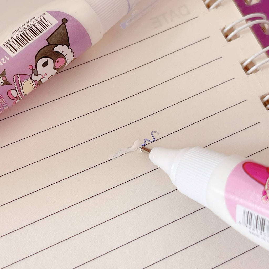 white ink correction pen