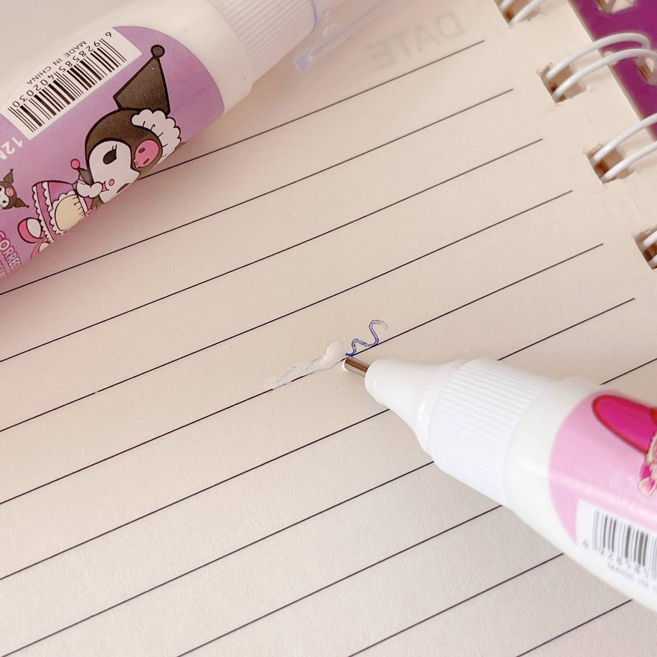 white ink correction pen