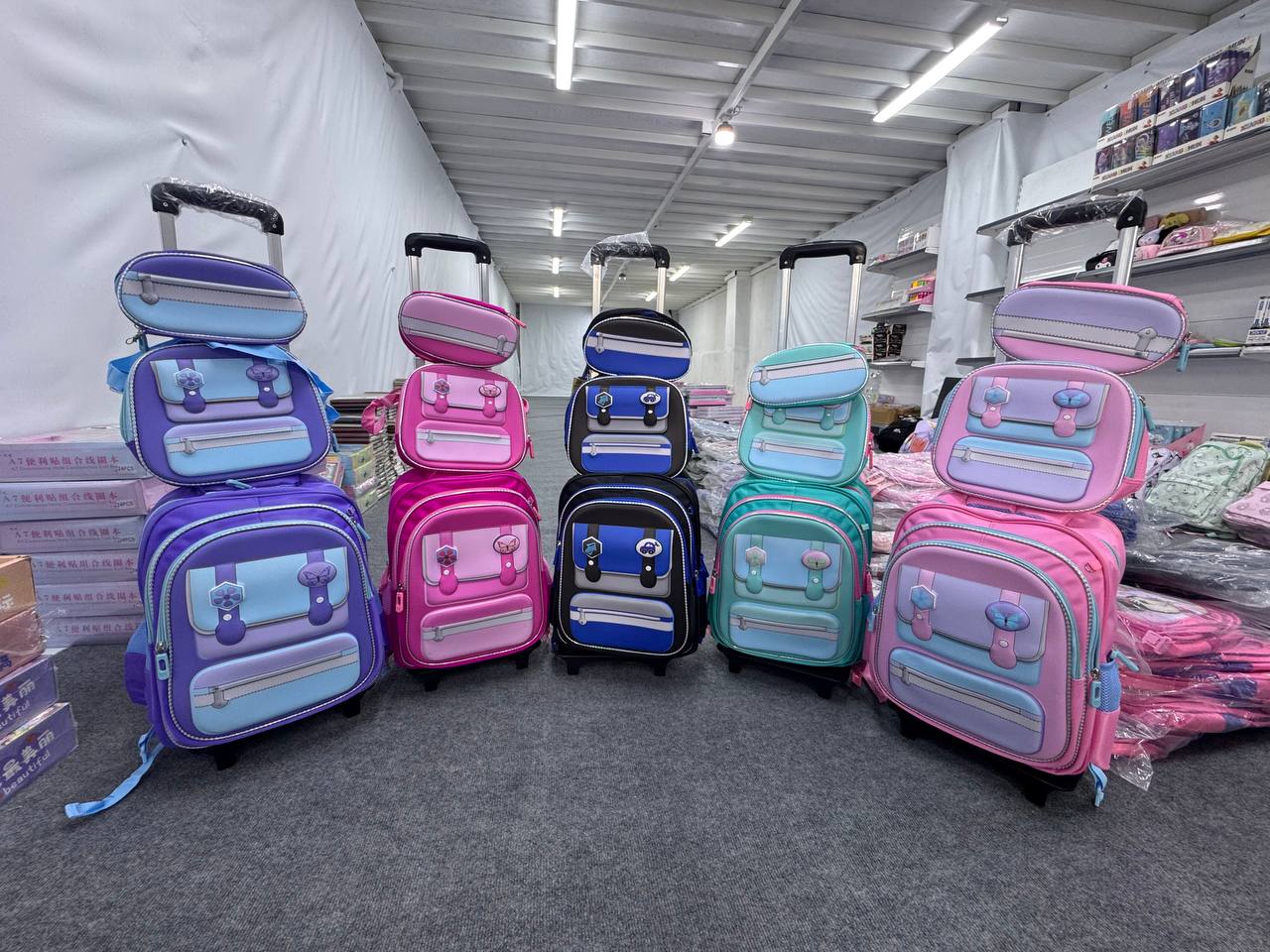 3-Piece School Bag Set