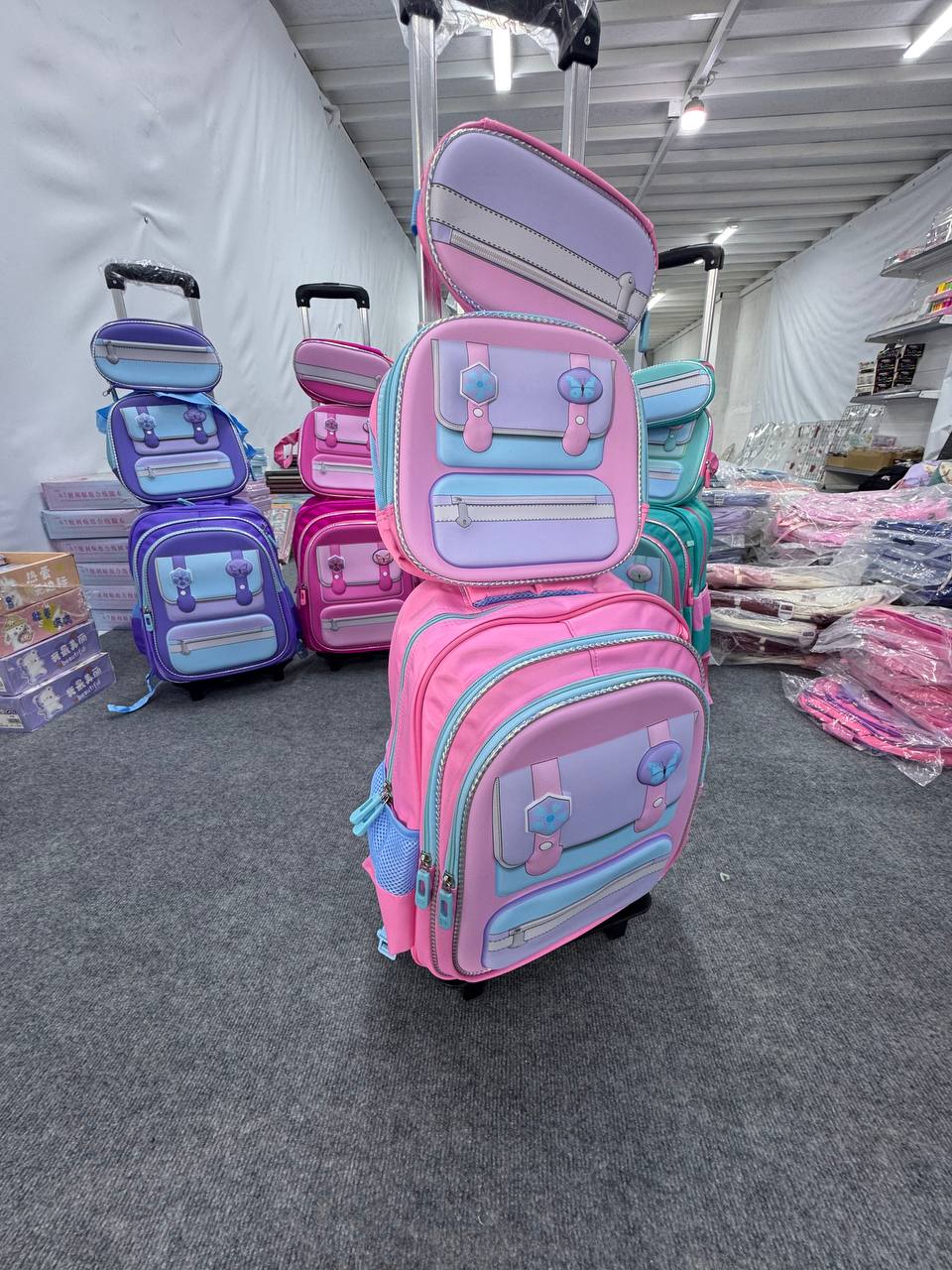 3-Piece School Bag Set