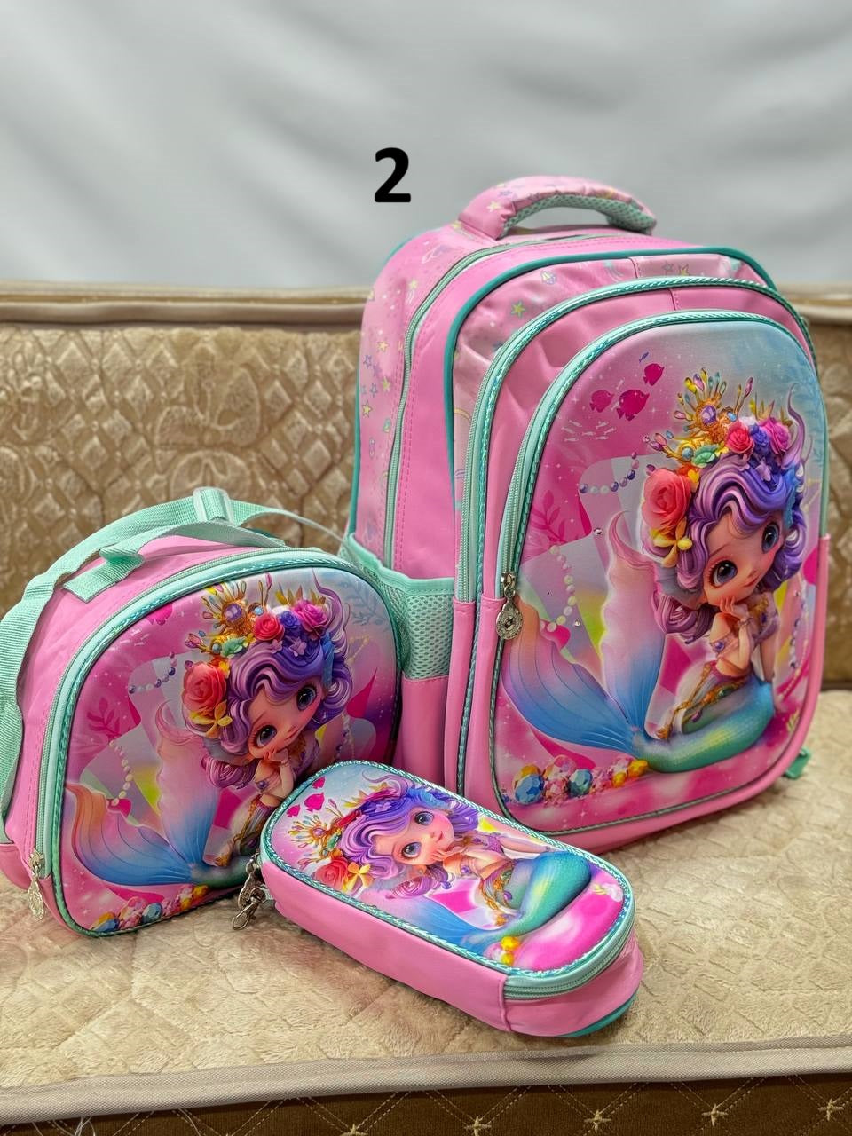 3-Piece School Bag Set