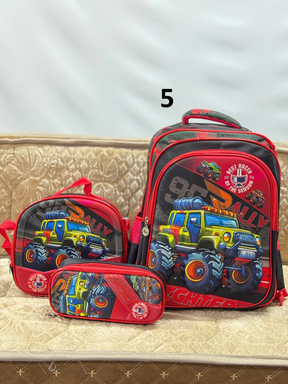 3-Piece School Bag Set