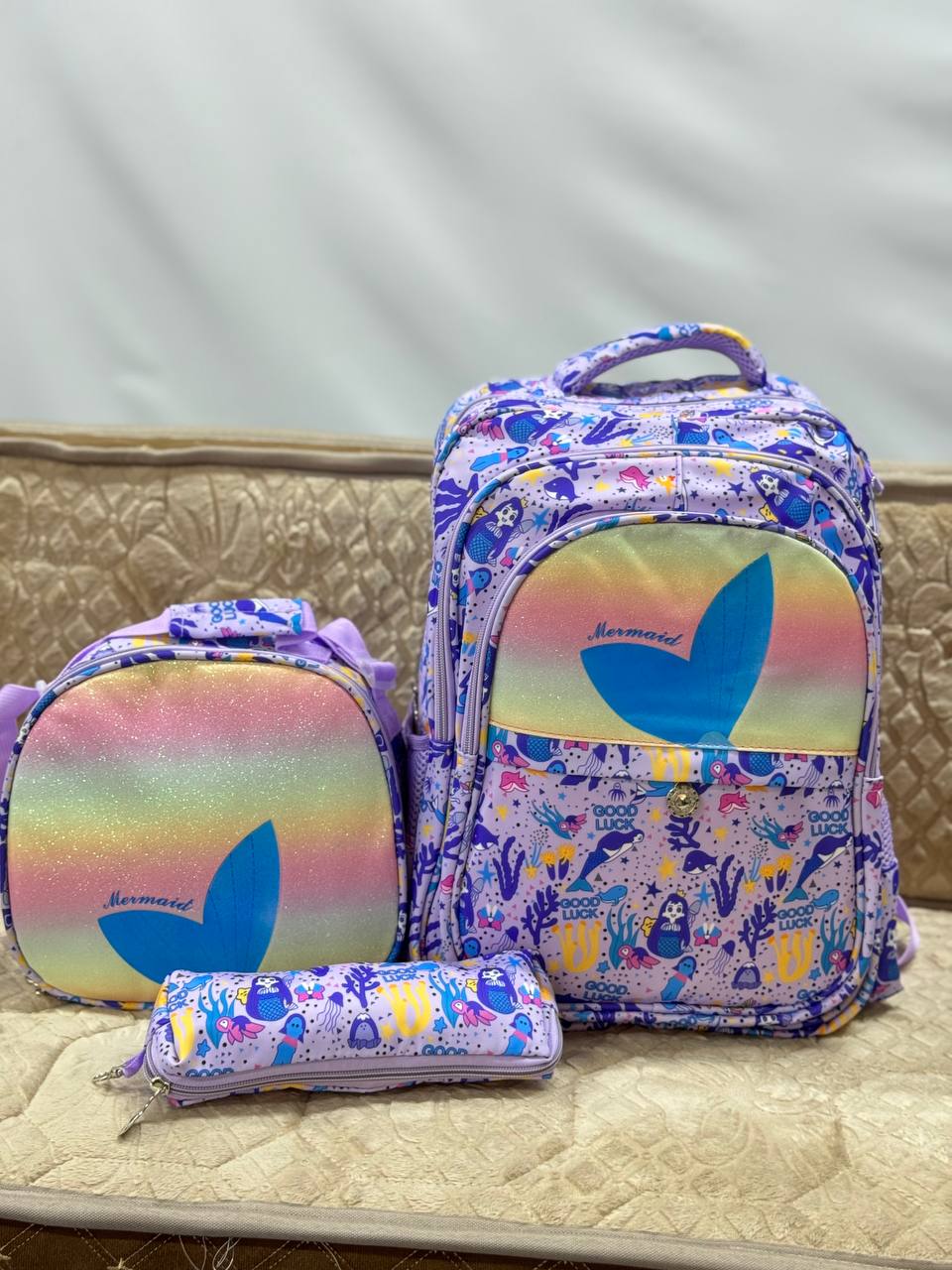 3-Piece School Bag Set