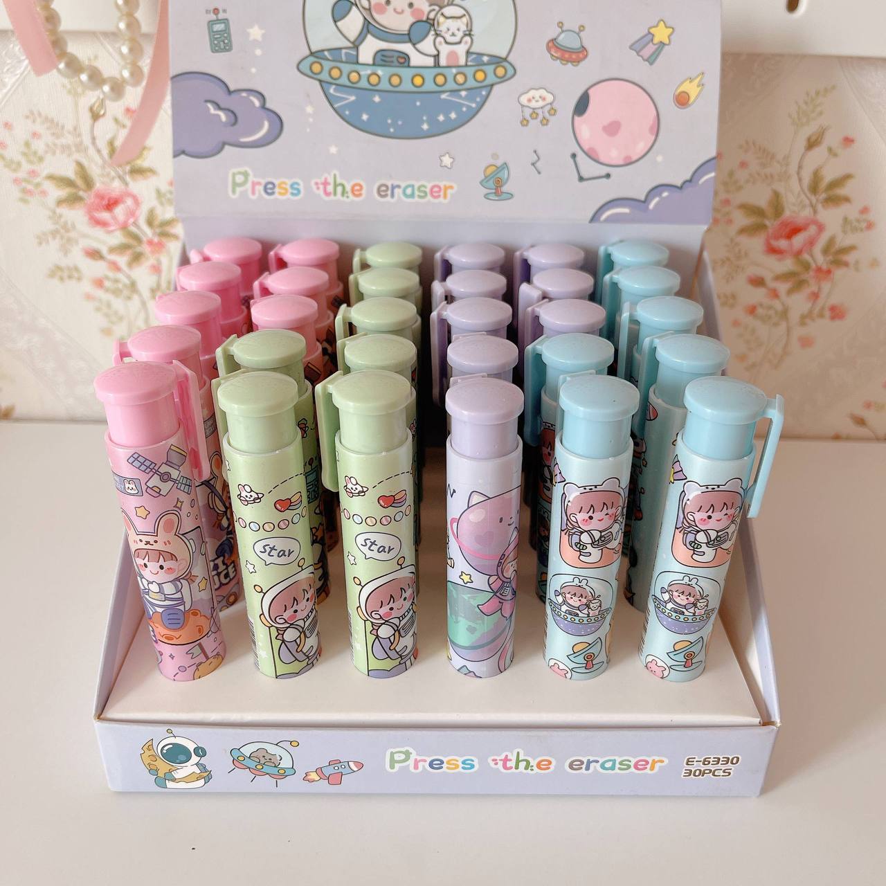 eraser pencils