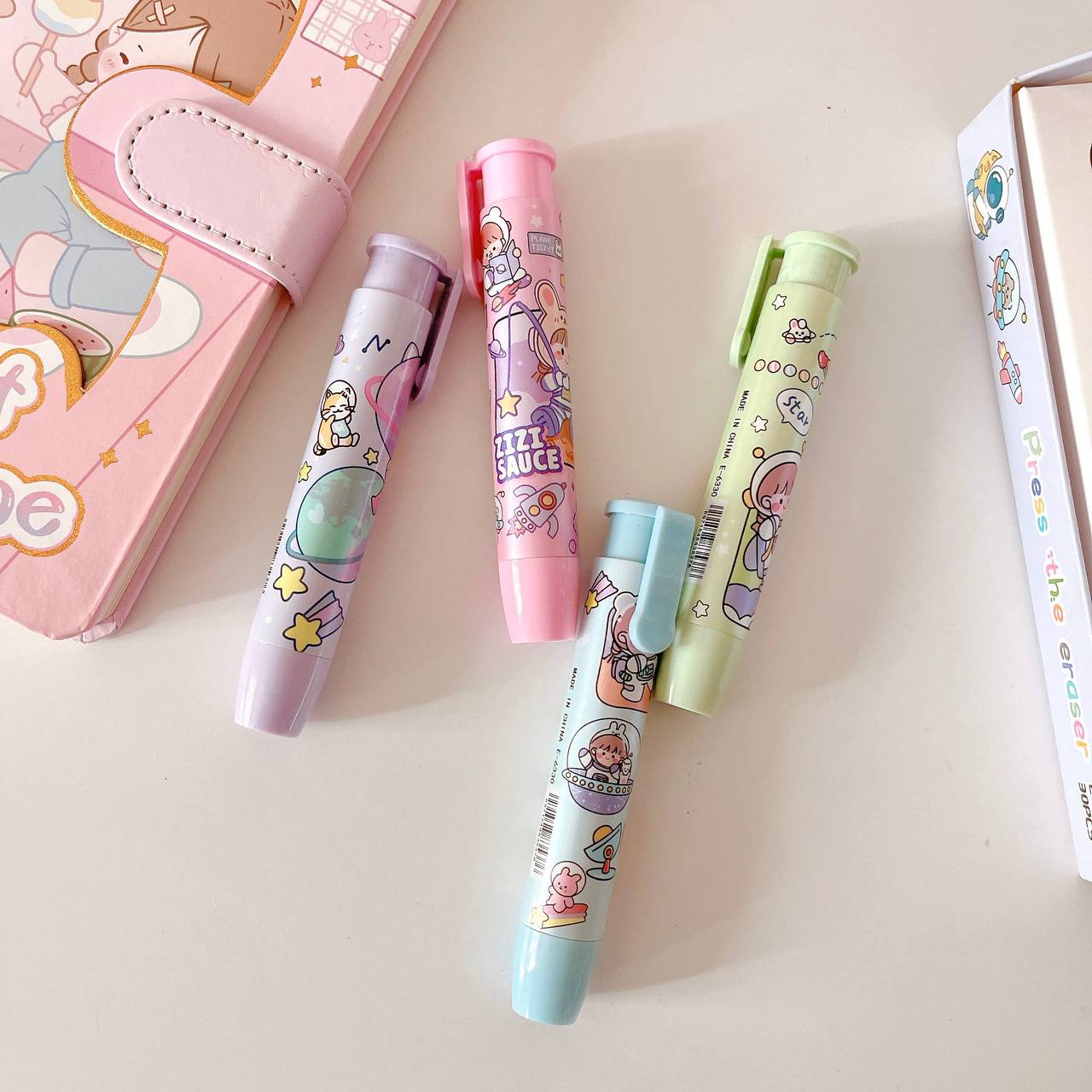 eraser pencils