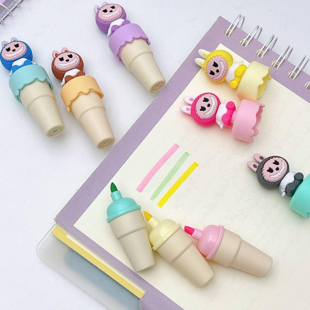 Labubu Marker Pens, 6 pieces