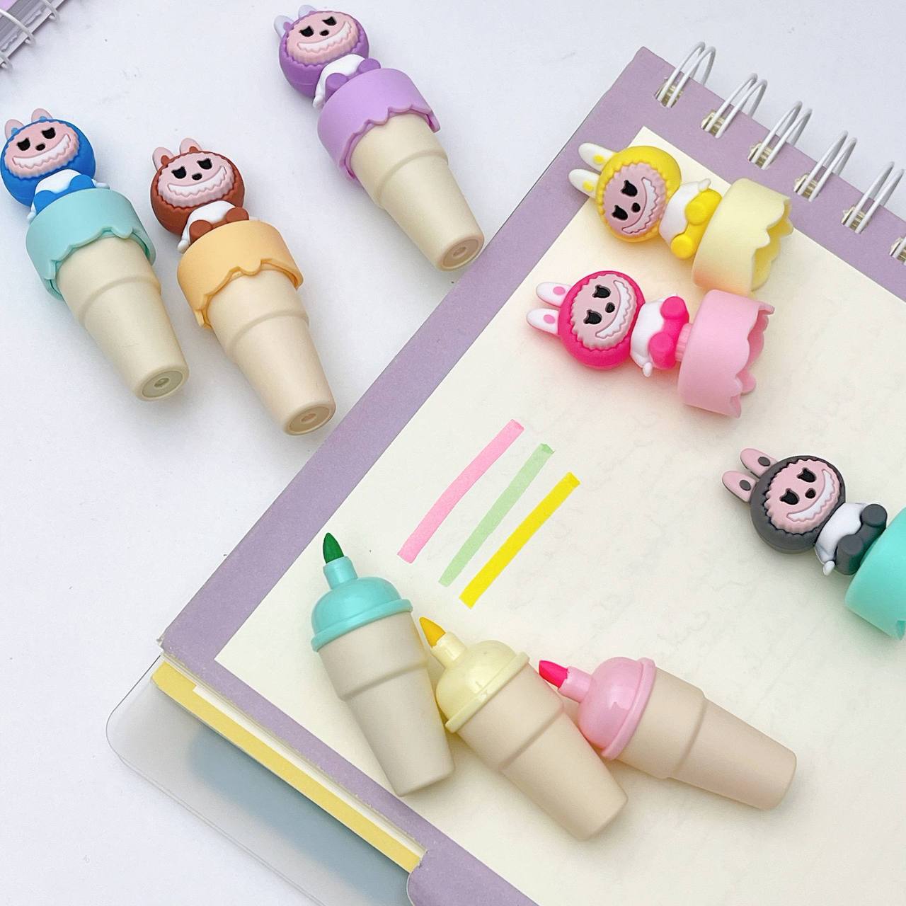 Labubu Marker Pens, 6 pieces