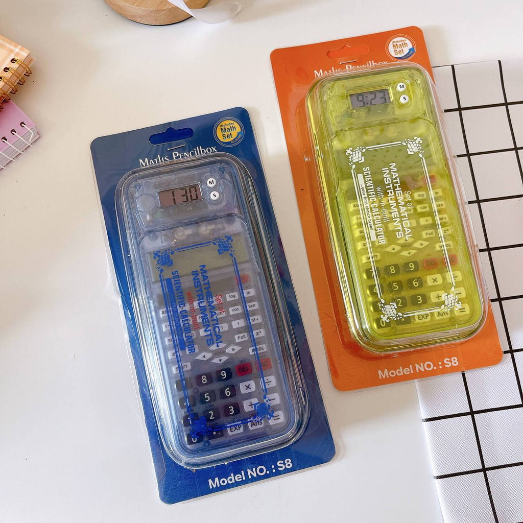 Calculator and stationery set