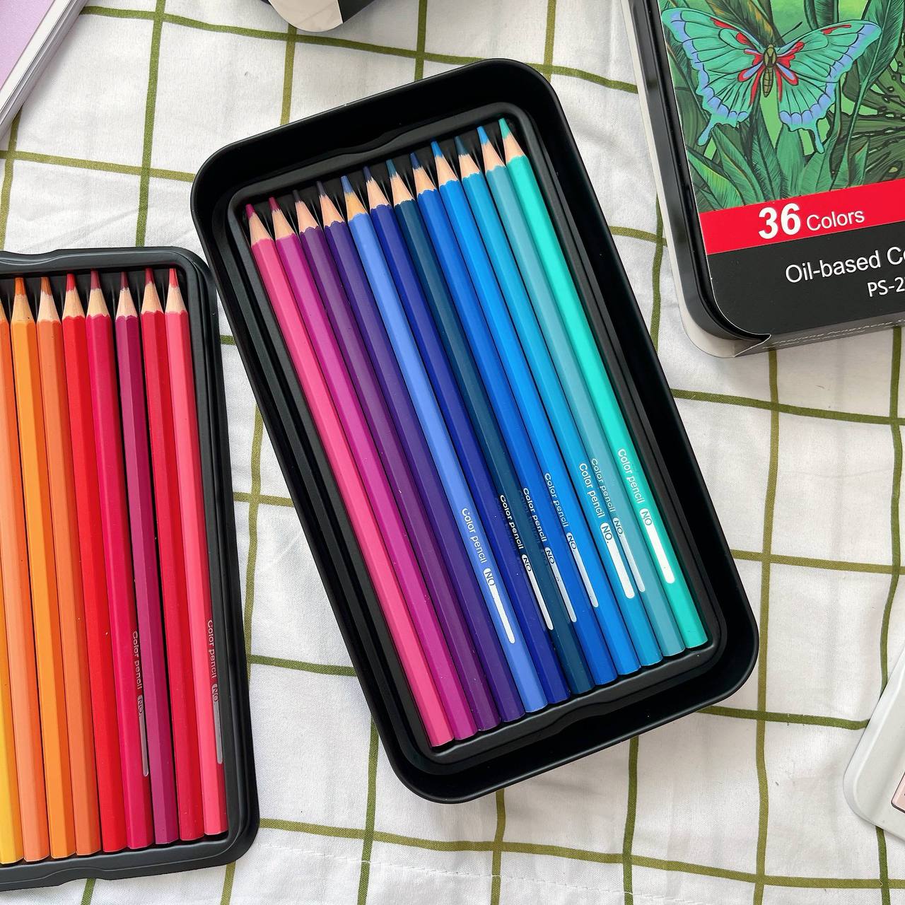 colored pencils set, 36 colors