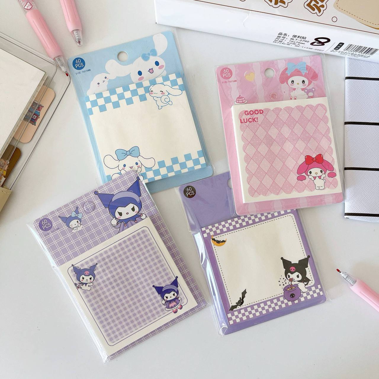 Colored Sticker Notes